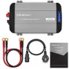 Qoltec Inversor de onda senoidal pura con UPS | 12V a 230V | 2000W potencia continua / 4000W potencia máxima | LCD | USB-A | USB-C PD 18W | compatible con LiFePO4 GEL AGM
