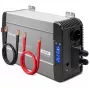 Qoltec Inversor de onda senoidal pura con UPS 12V a 230V 3000W/6000W LCD USB USB-C LiFePO4 GEL AGM