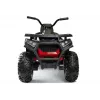 QUAD LOCK Quad a batería XMX607 con luces LED y MP3 rojo brillante