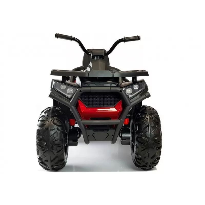 QUAD LOCK Quad a batería XMX607 con luces LED y MP3 rojo brillante