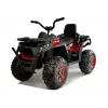 QUAD LOCK Quad a batería XMX607 con luces LED y MP3 rojo brillante