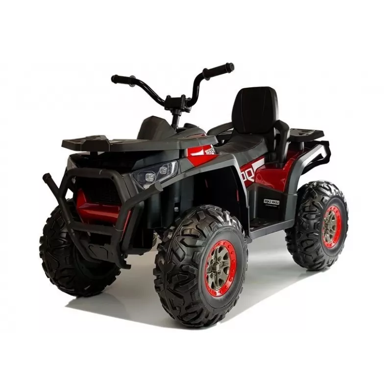 QUAD LOCK Quad a batería XMX607 con luces LED y MP3 rojo brillante