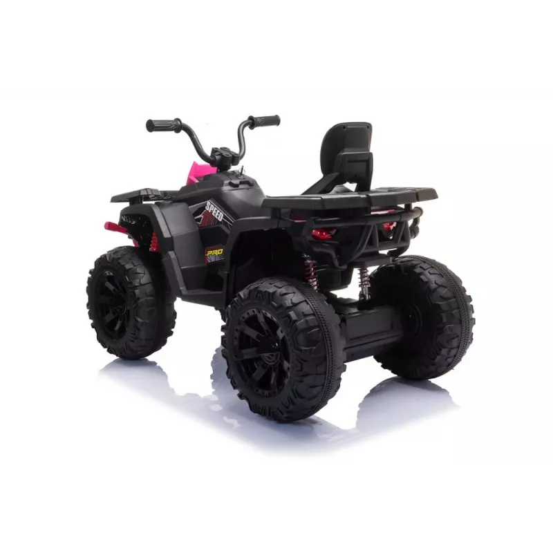 QUAD LOCK Quad eléctrico montable JC333 rosa con luces LED y MP3