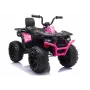 QUAD LOCK Quad eléctrico montable JC333 rosa con luces LED y MP3