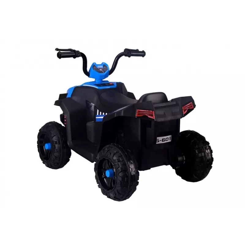 QUAD LOCK Quad a batería S601 vehículo todoterreno para niños con luces LED azul