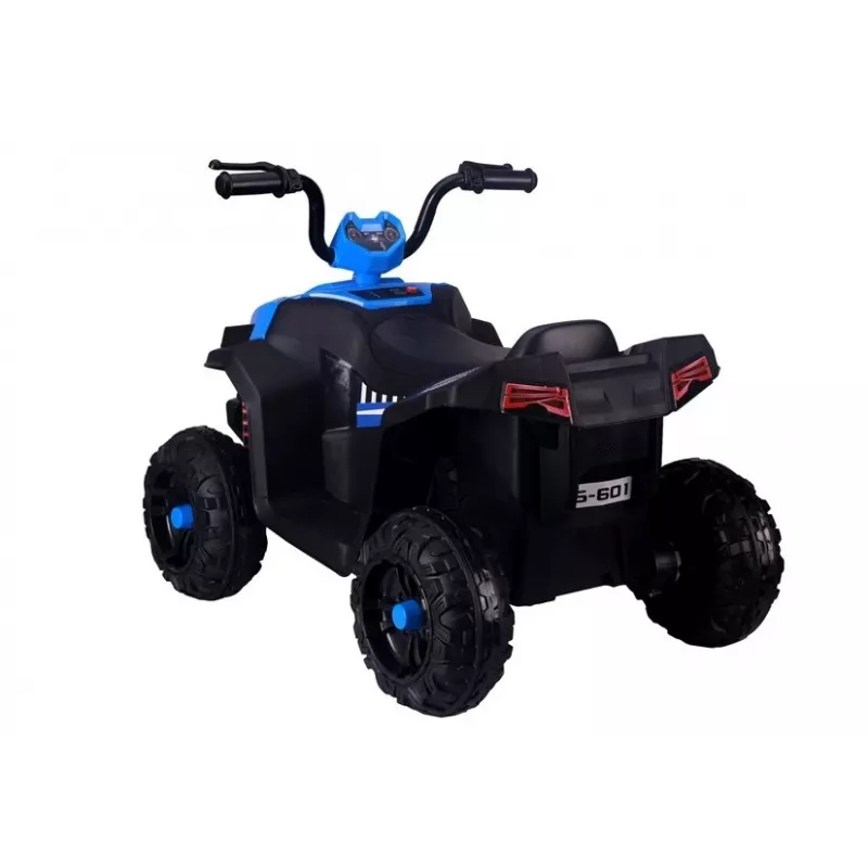 QUAD LOCK Quad a batería S601 vehículo todoterreno para niños con luces LED azul