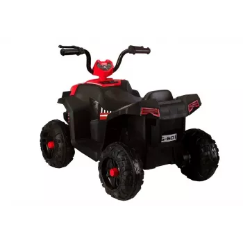 QUAD LOCK Quad a batería S601 vehículo todoterreno para niños con luces LED rojo