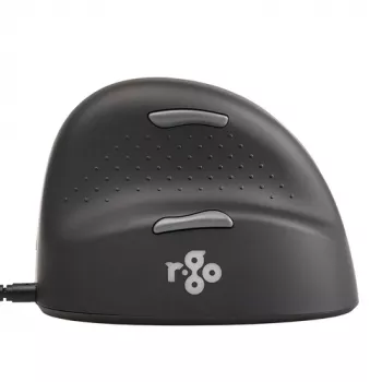 Ratón ergonómico R-GO TOOLS HE Break Small, con cable, para diestros, negro
