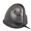 Ratón ergonómico R-GO TOOLS HE Break Small, con cable, para diestros, negro