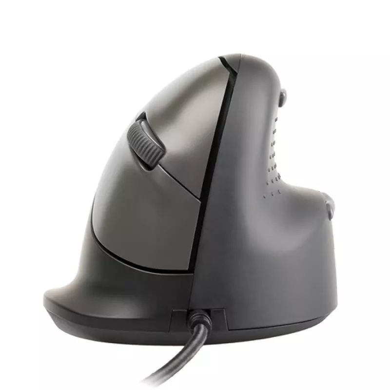 Ratón ergonómico R-GO TOOLS HE Break Small, con cable, para diestros, negro