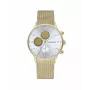 Reloj analógico de cuarzo de hombre RADIANT RA601703 41 mm caja de acero inoxidable correa de piel negra