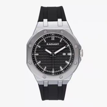Reloj hombre RADIANT cuarzo analógico RA652202 44mm acero inoxidable esfera azul