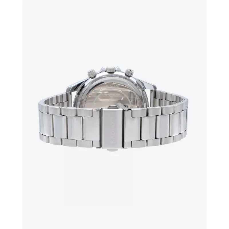 Radiant Reloj de cuarzo de hombre RA617705 44mm esfera negra correa de piel