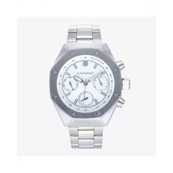 RADIANT Reloj de pulsera hombre de acero inoxidable RA628701 (44 mm)