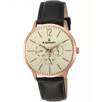 RADIANT reloj de hombre RA415605 43mm acero inoxidable esfera negra