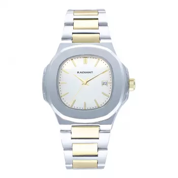 Reloj de hombre RADIANT New York analógico de cuarzo RA639204 43mm acero inoxidable