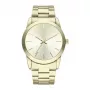 RADIANT RA605204 reloj analógico de cuarzo para hombre 42mm acero inoxidable esfera negra correa plateada