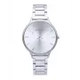 Reloj de pulsera analógico de cuarzo de hombre RADIANT RA608201 38mm acero inoxidable esfera azul correa plateada