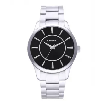 Reloj analógico de cuarzo de hombre RADIANT RA614201 44mm acero inoxidable esfera azul