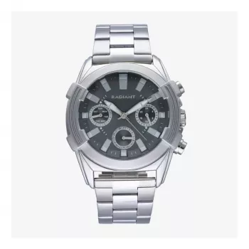 RADIANT RA634702 Reloj hombre analógico de cuarzo 44mm negro cuero
