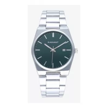 Reloj analógico unisex RADIANT RA636202 38mm acero inoxidable milanesa esfera negra