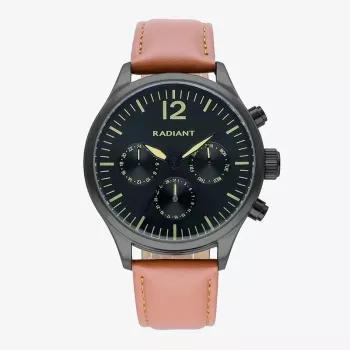 Reloj de cuarzo analógico RADIANT RA641701 hombre 43 mm acero inoxidable esfera azul