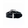 RADIANT RA651704 Reloj analógico de cuarzo para hombre – 44mm Acero inoxidable Esfera negra Correa plateada