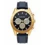 Reloj de pulsera analógico de cuarzo hombre RADIANT RA668709 44mm esfera negra correa de piel