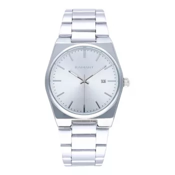 Reloj unisex RADIANT RA636201 40 mm acero inoxidable esfera negra malla milanesa