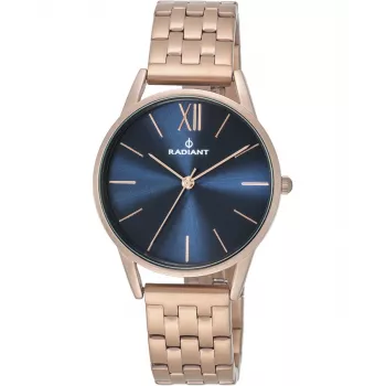 RADIANT reloj de mujer RA438202 35mm plata acero inoxidable malla milanesa