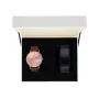 Reloj mujer RADIANT RA377619T 36mm oro rosa cuarzo analógico acero inoxidable milanesa