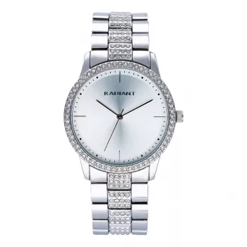 Reloj mujer Radiant RA621201 38mm plata acero inoxidable pulsera milanesa cuarzo analógico
