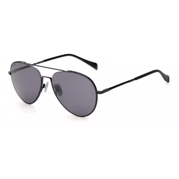 RAG&BONE MAN gafas de sol RNB1036GS8075 negro gris rectangulares 58mm