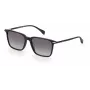 RAG&BONE RNB5028GS8075 Gafas de sol de hombre, cuadradas, montura de acetato negra, lentes grises degradadas, 55 mm