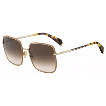 RAG&BONE gafas de sol mujer RNB1032S01Q58 dark havana brown degradado 58mm