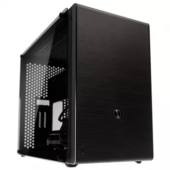 Caja Micro-ATX Raijintek Ophion M Evo TGS, cristal templado - negra