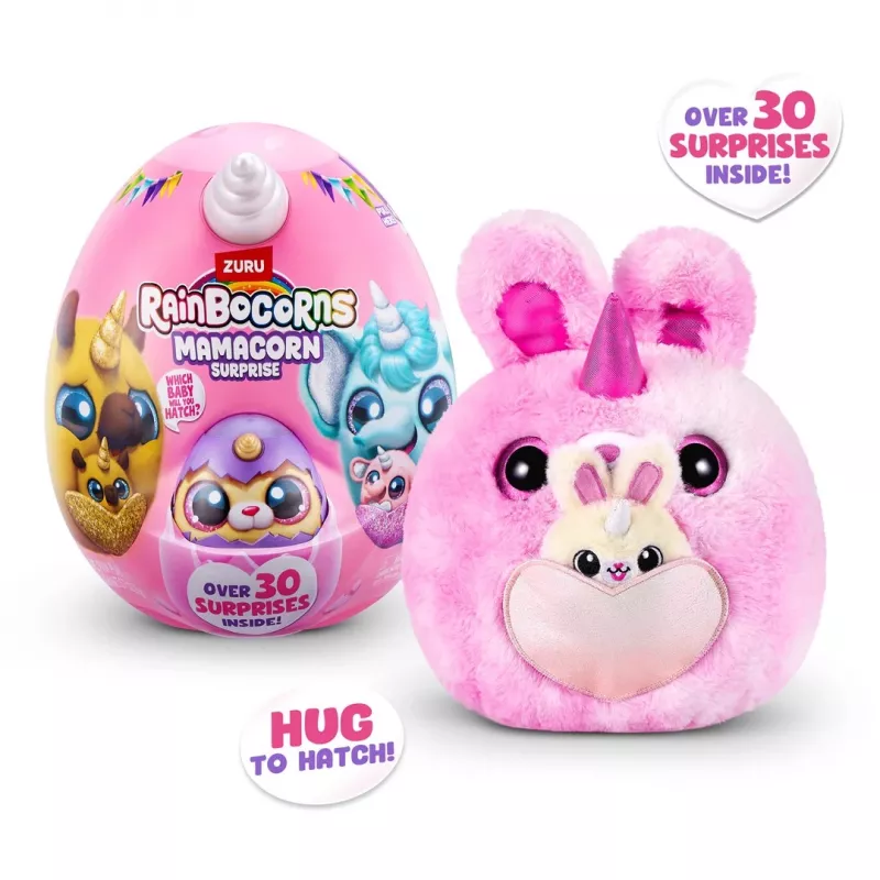 Rainbocorns Mamacorn peluche sorpresa, serie 4, multicolor