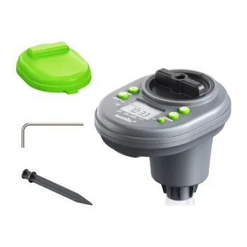 RAINPOINT Controlador de riego digital DC de 4 zonas