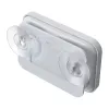 Temporizador de baño RAINPOINT BALDRTHERM B0549STH con monitor de temperatura y humedad, protección contra salpicaduras IP24, cuenta atrás/cuenta ascendente, retroiluminación LCD, ventosa/soporte/montaje en pared