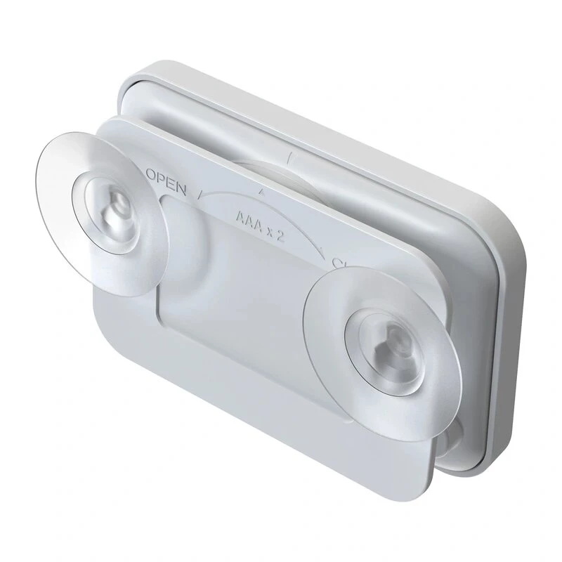 Temporizador de baño RAINPOINT BALDRTHERM B0549STH con monitor de temperatura y humedad, protección contra salpicaduras IP24, cuenta atrás/cuenta ascendente, retroiluminación LCD, ventosa/soporte/montaje en pared