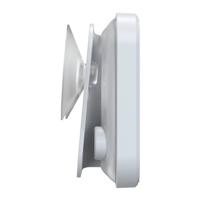 Temporizador de baño RAINPOINT BALDRTHERM B0549STH con monitor de temperatura y humedad, protección contra salpicaduras IP24, cuenta atrás/cuenta ascendente, retroiluminación LCD, ventosa/soporte/montaje en pared