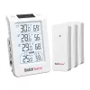 RAINPOINT BALDRTHERM B0598 Termohigrómetro de 3 canales con retroiluminación automática