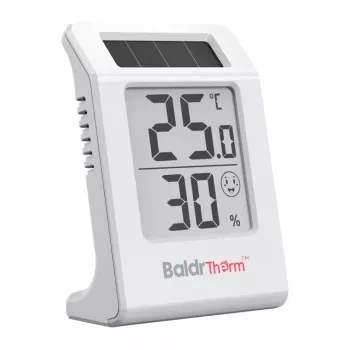 RAINPOINT BALDRTHERM E0587TH termohigrómetro solar con sensor exterior inalámbrico
