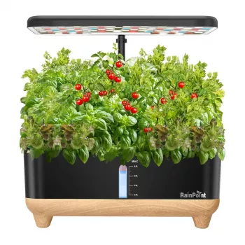 RainPoint kit de cultivo hidropónico Z238 (base de madera)