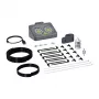 RainPoint IK149 Set de riego para macetas - Sistema de riego por goteo automático para 10 macetas, alimentación USB/pilas, pantalla LCD
