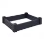 Bancal elevado de plástico 80cm gris oscuro