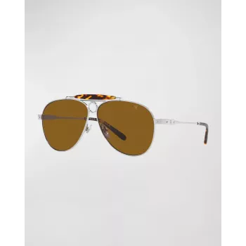 RALPH LAUREN MAN gafas de sol RL70789001336 negro mate gris degradado 61/18/137 mm