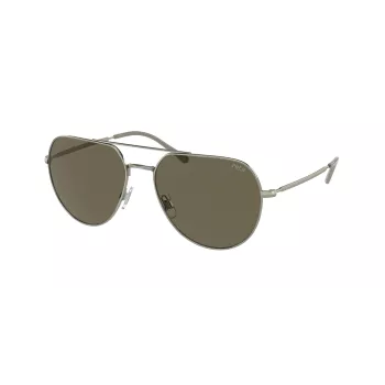 RALPH LAUREN PH3139-9429-3 Gafas de sol hombre montura de propionato negra cristal de policarbonato gris 57mm