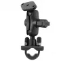 RAM Mounts RAM-B-149ZU-A Soporte de abrazadera en U corto – rótula tamaño B, compatible con barras de 0.5–1.25 in., negro