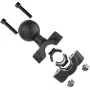 RAM Mounts RAM-B-408-37-62U soporte de manillar con abrazadera en U – raíl de 3/8 inch-5/8 inch, rótula de 1 inch tamaño B, negro